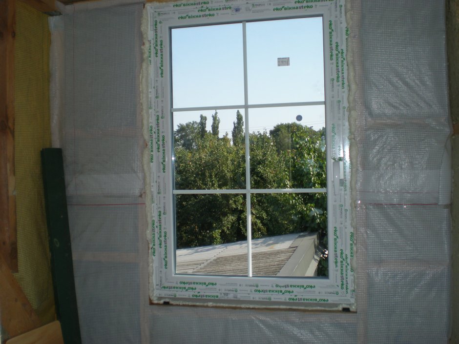 Панорамные окна в газобетонном доме