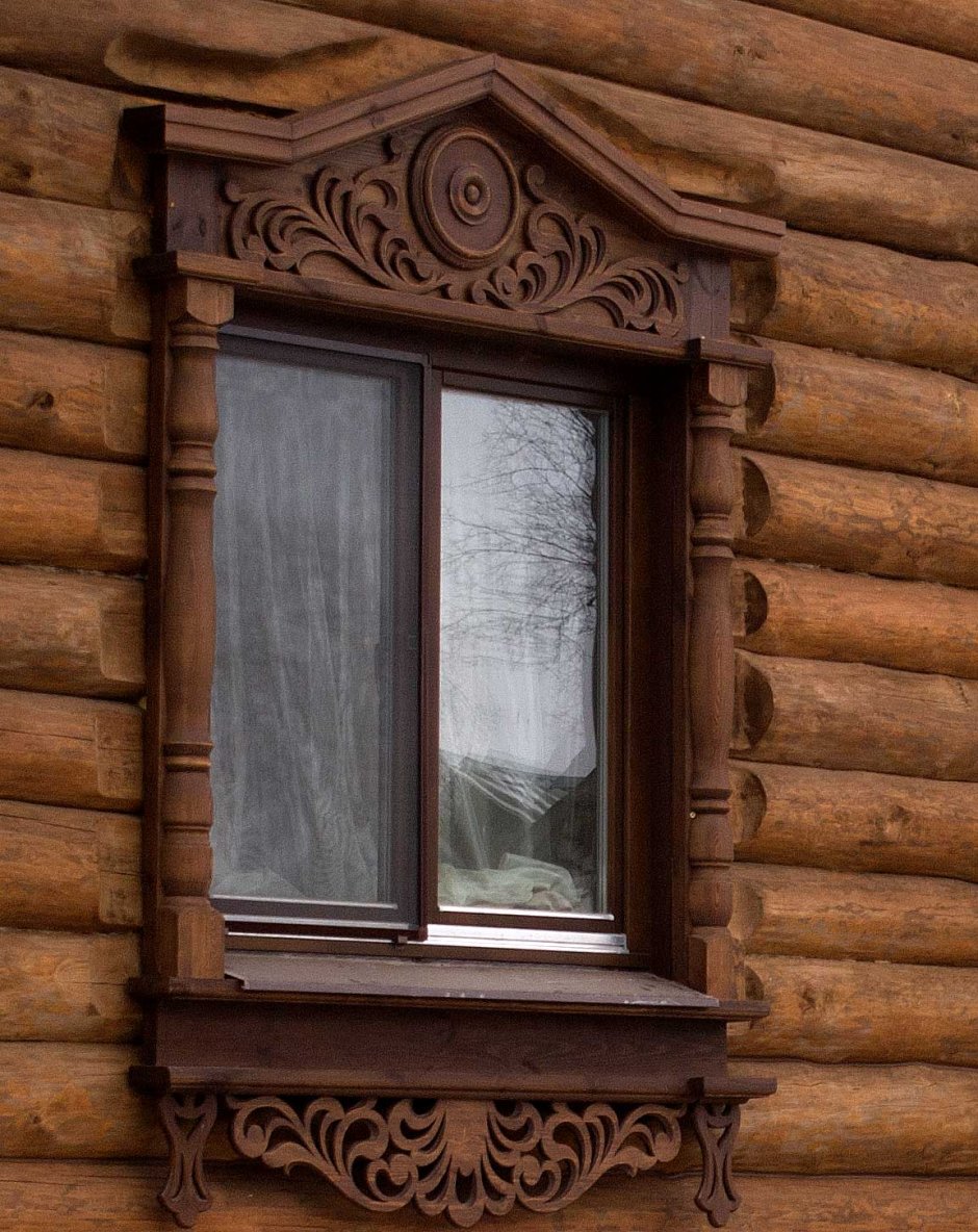Наличники из дерева на окна внутренние