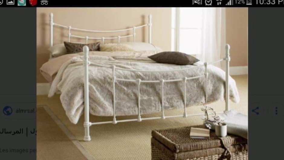 Кровать металлическая Evita 120x200