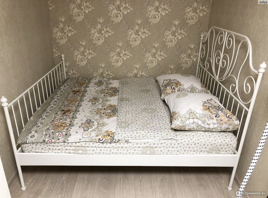 Кровать-кушетка «Канцона» (Canzona) белая (90 см x 200 см)
