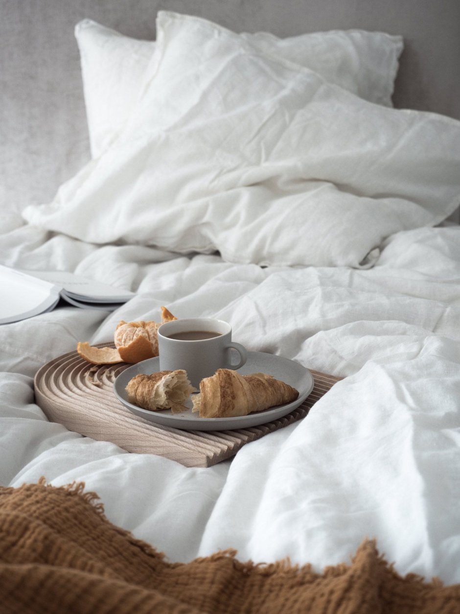 Эстетика утро кровать