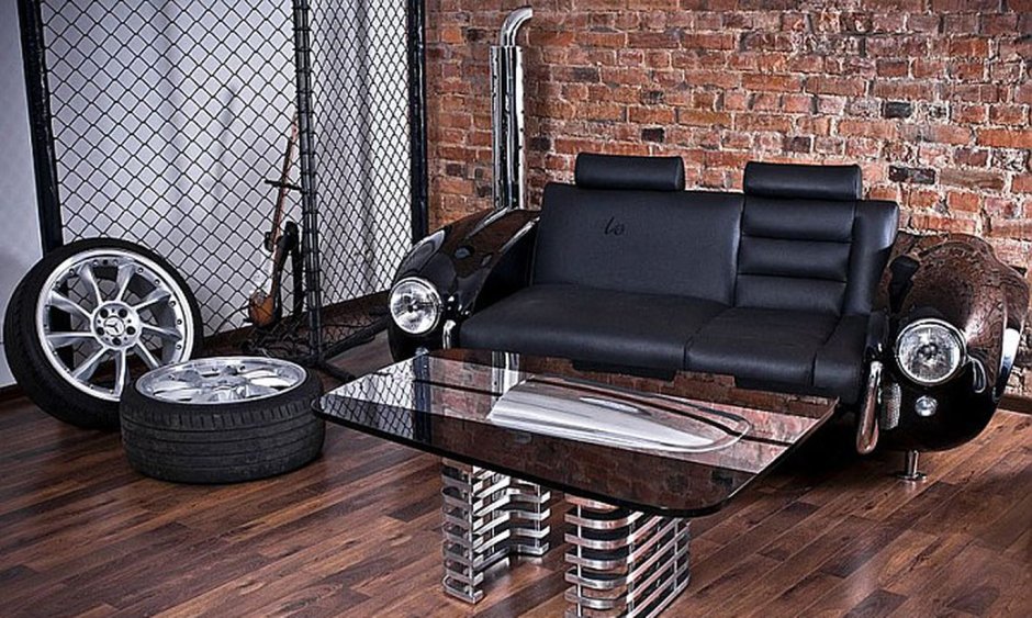 Мебель в автомобильном стиле