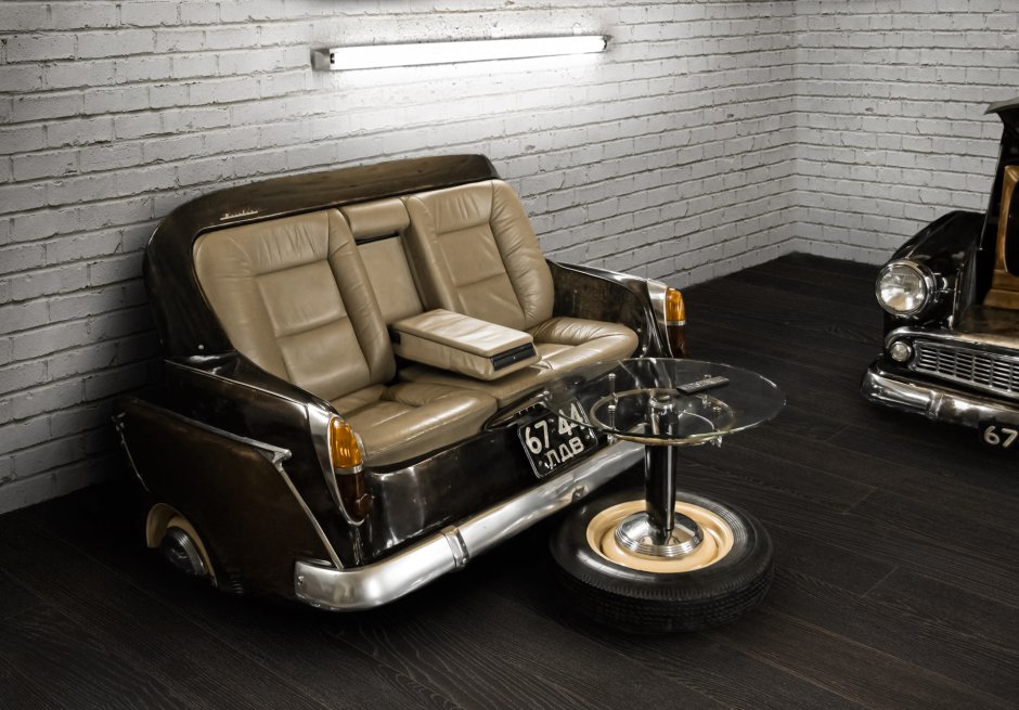 Мебель в автомобильном стиле