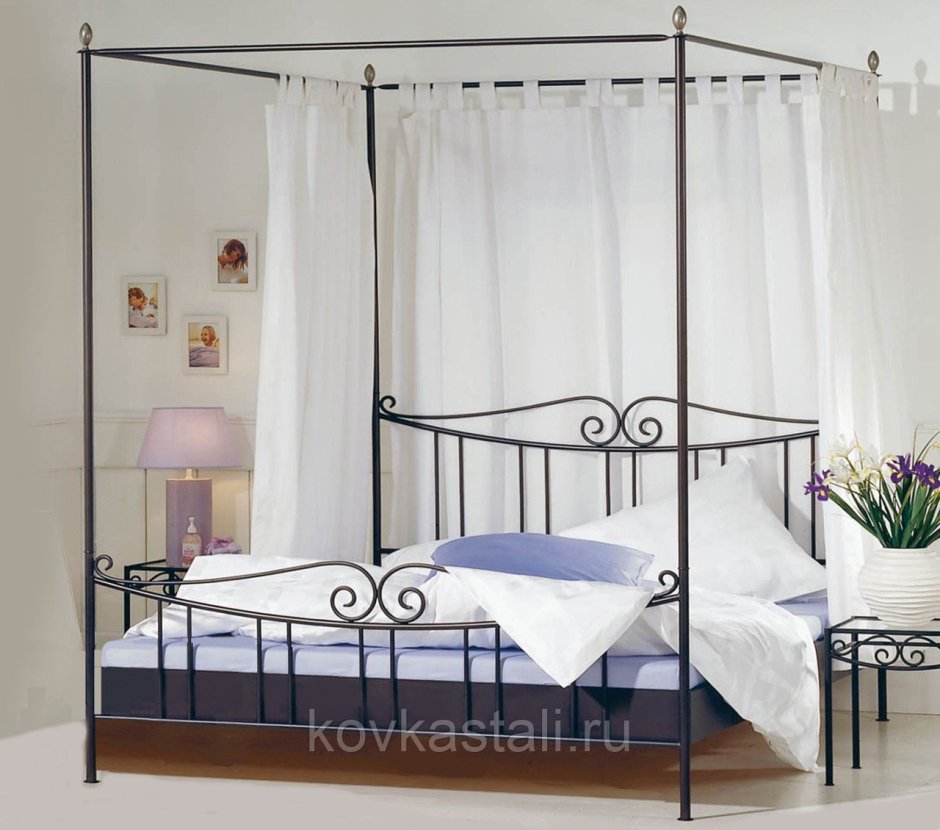 Ikea кованая кровать