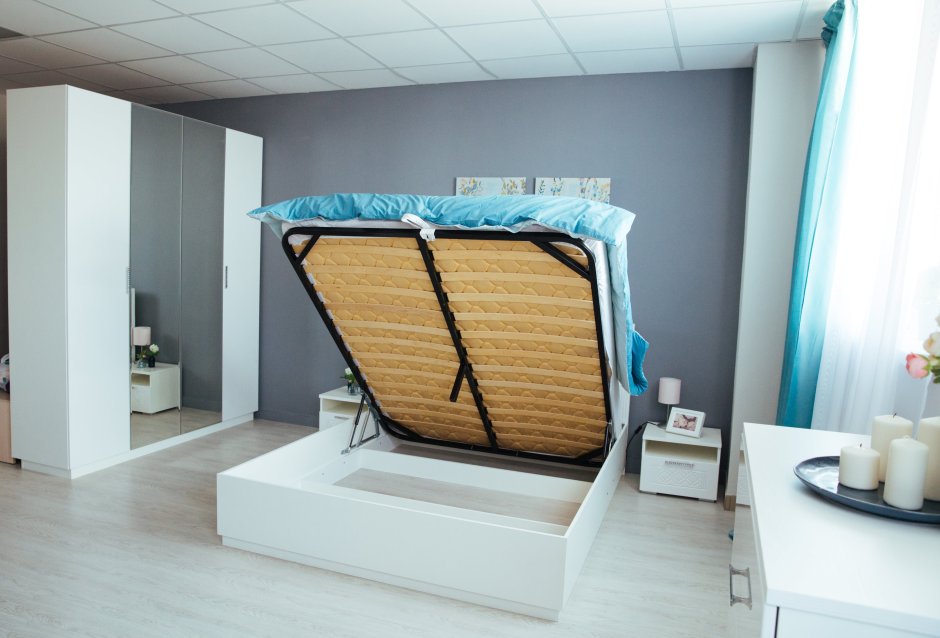 Кровать Marlena Аскона с подъемным механизмом