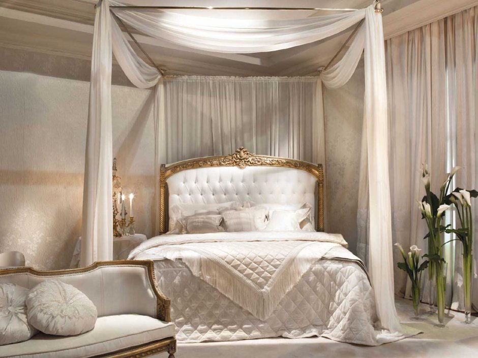 Кровать с балдахином Анжело Каппеллини
