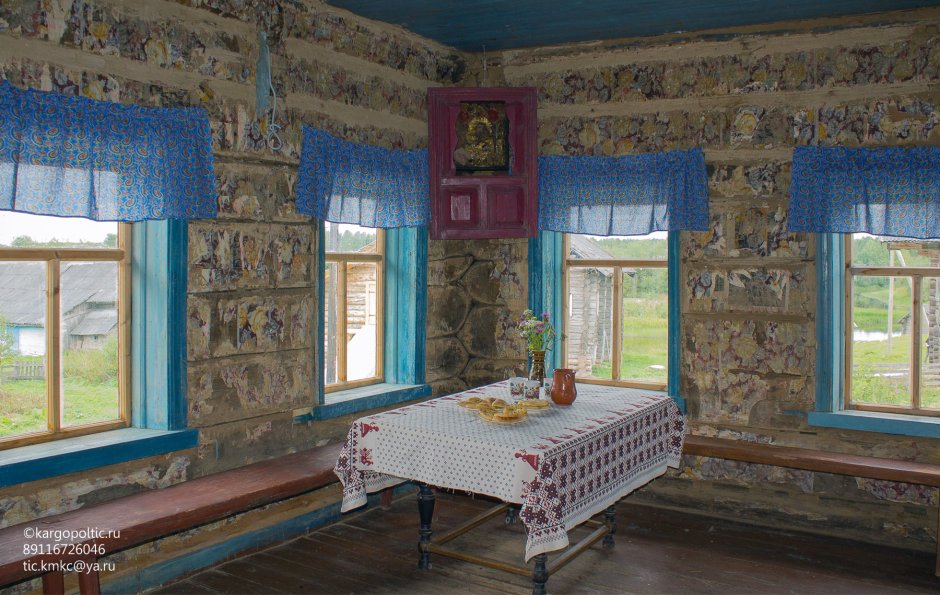 Комната в деревенском стиле