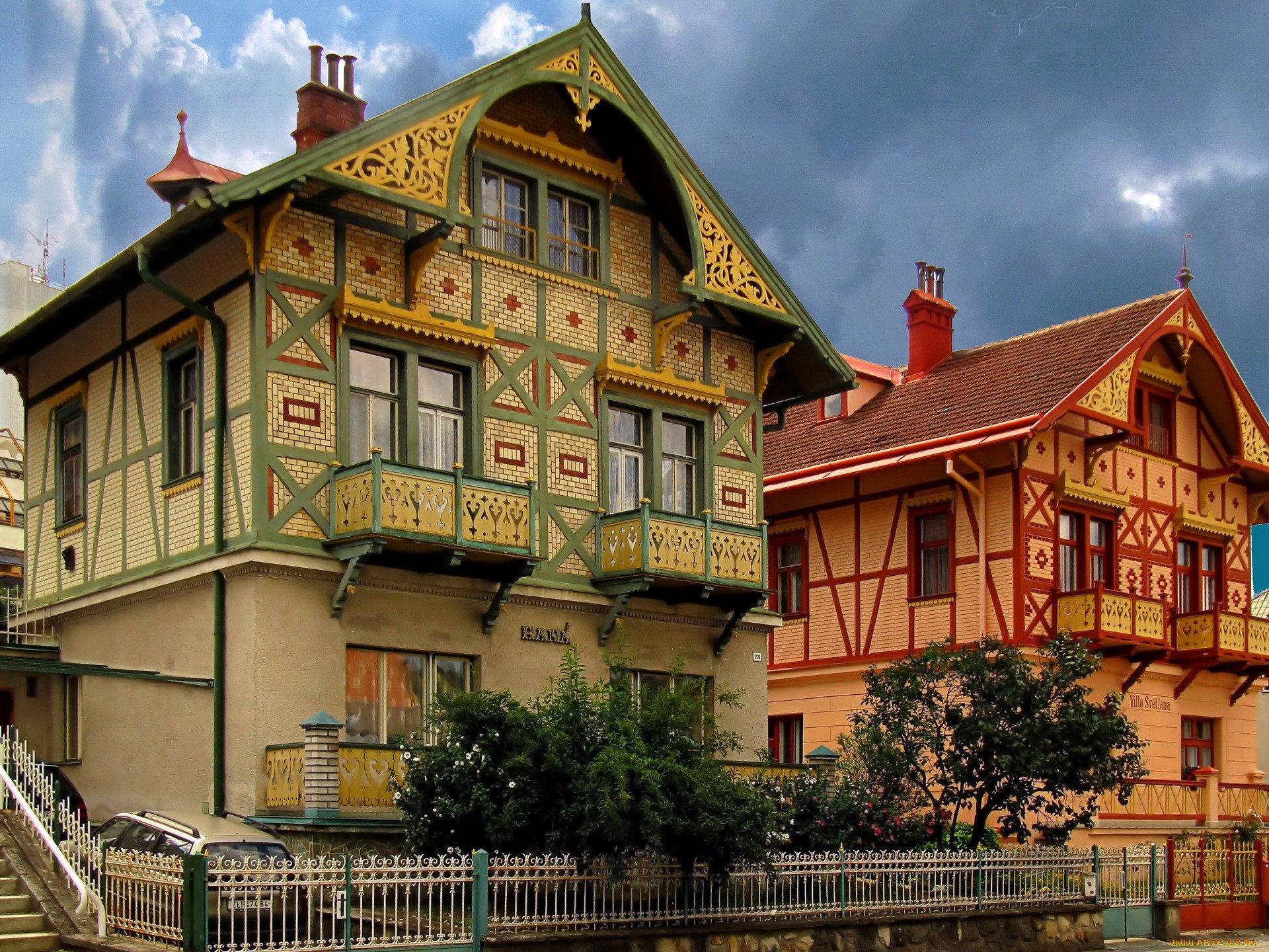 Чешские домики картинки махмутлар турция недвижимость