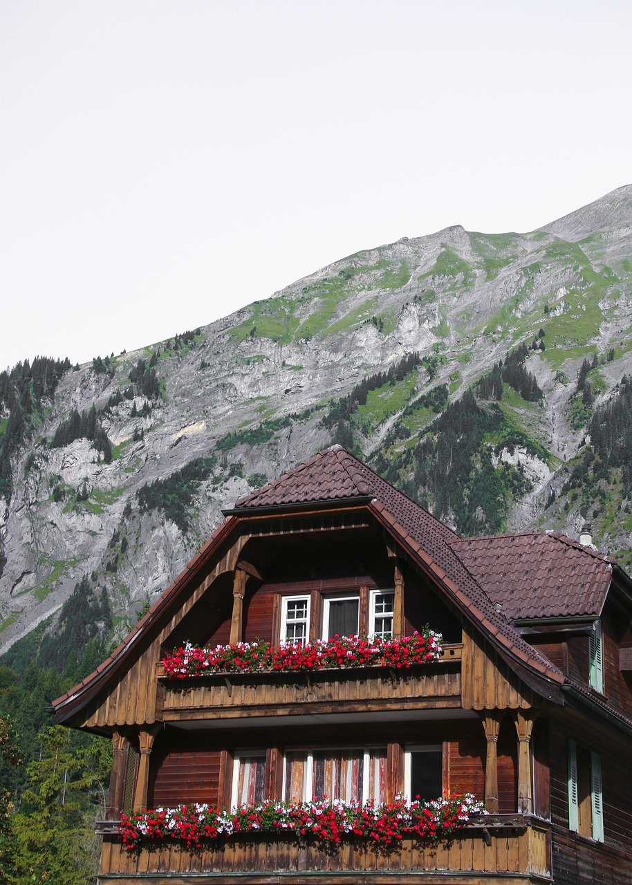 Альпийский домик швейцарца
