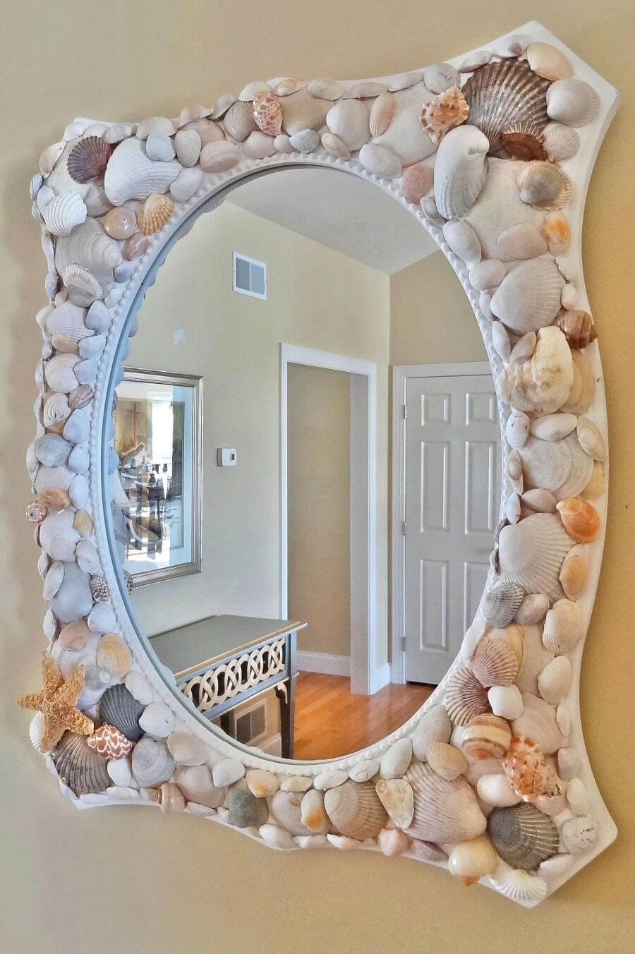 Декорирование зеркала