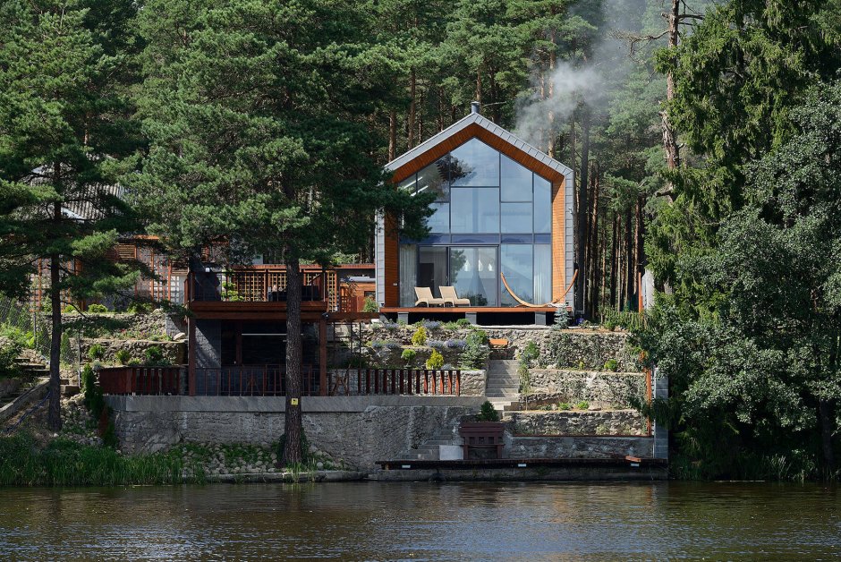 Дом Шале у озера