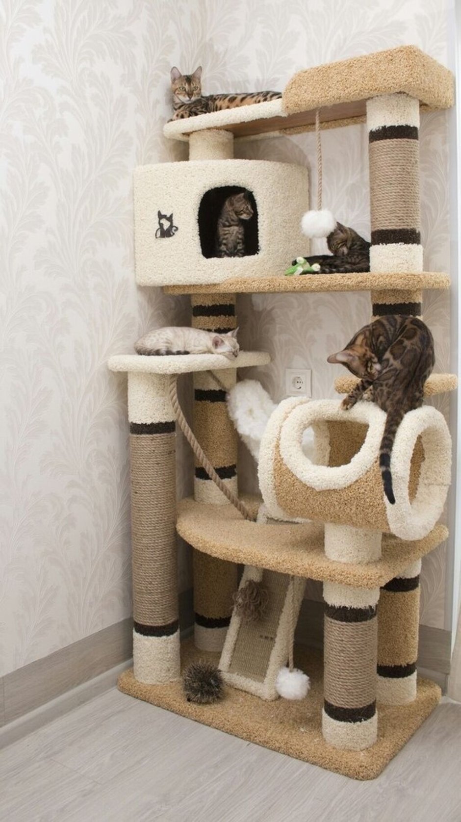 Игровой комплекс для кошек Trixie 43971