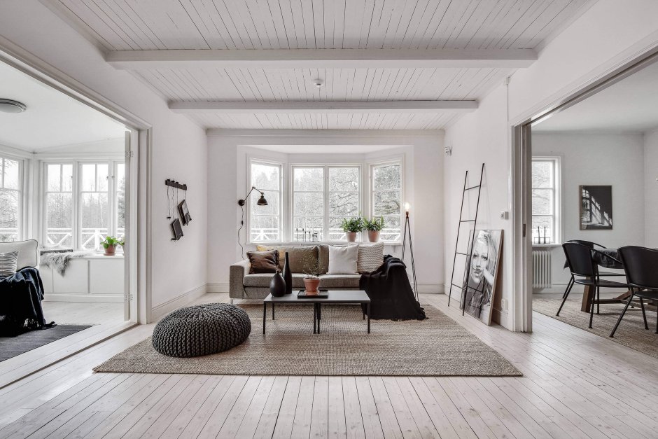 Дом в скандинавском стиле интерьер