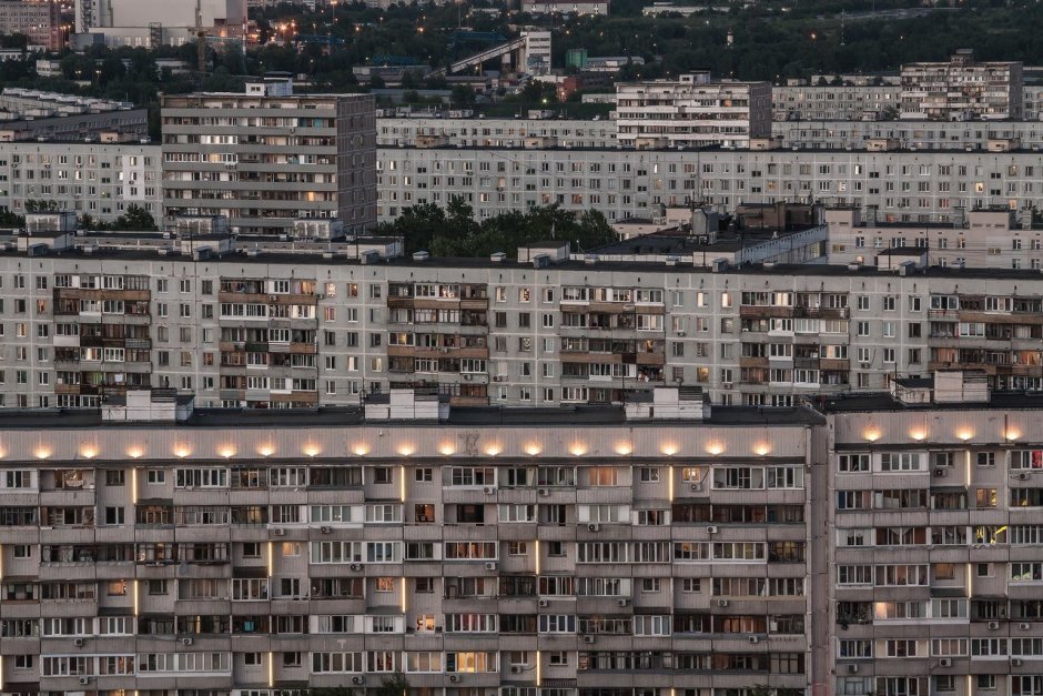 Мрачные спальные районы Москвы