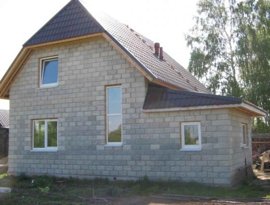 Дачная мебель из шлакоблока