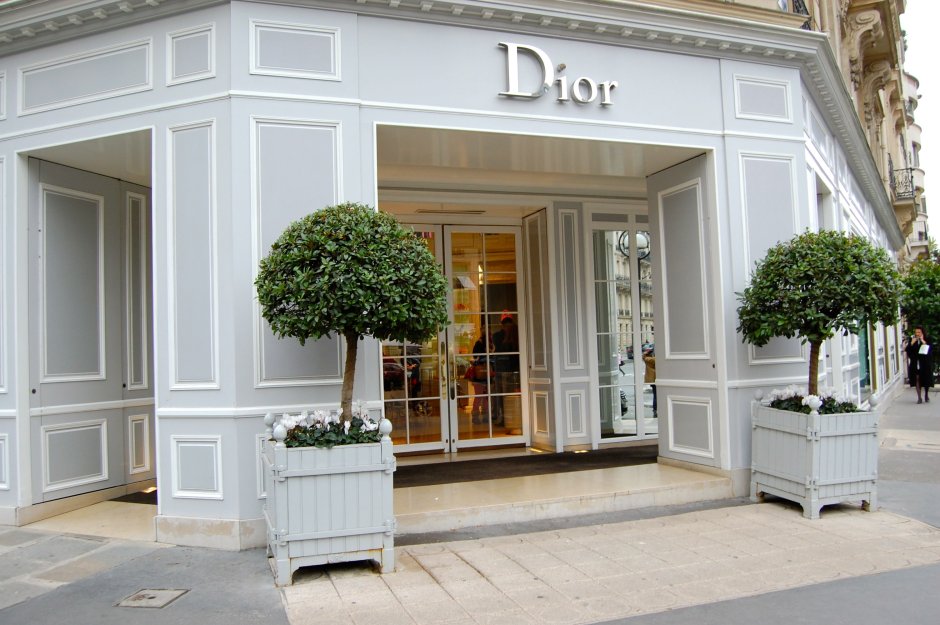 Кристиан диор Boutique Paris