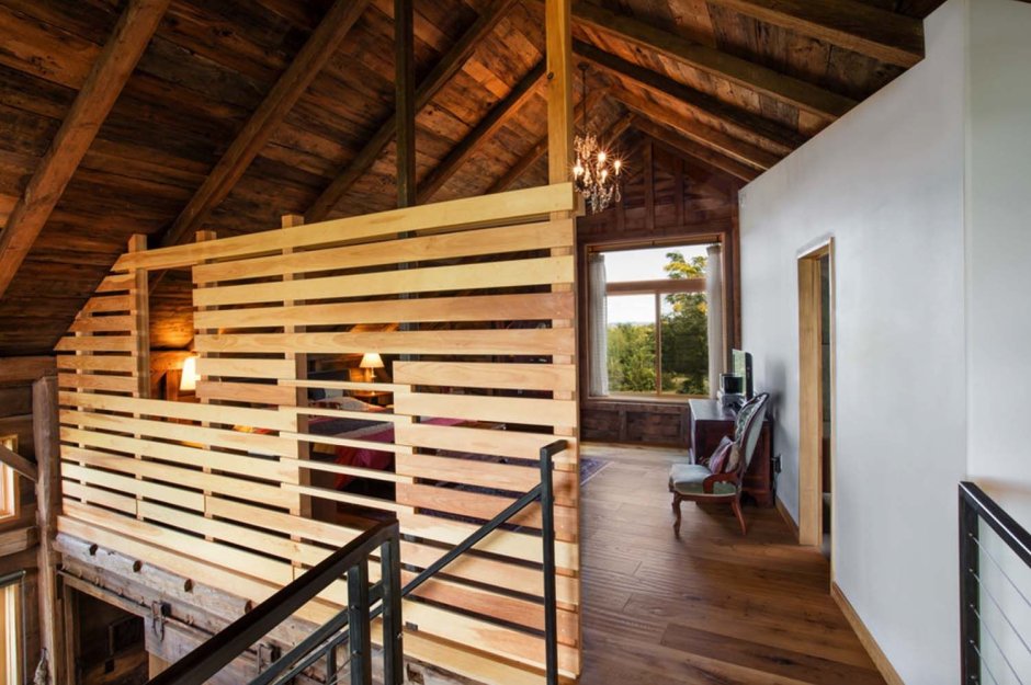 Реконструкция деревянного дома в современный