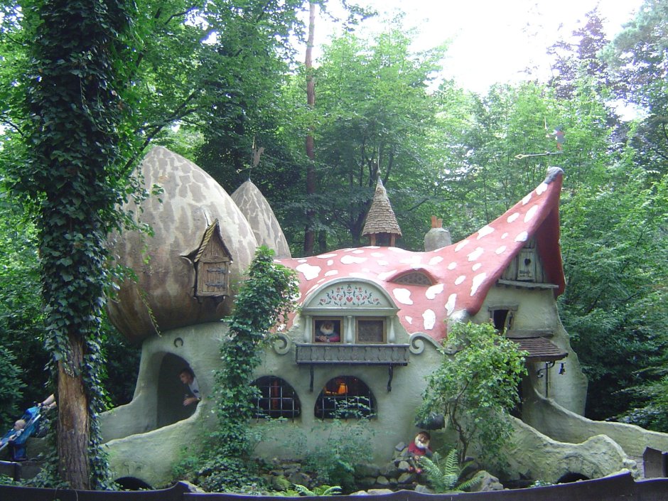 Сказочный дом гриб (46 фото)