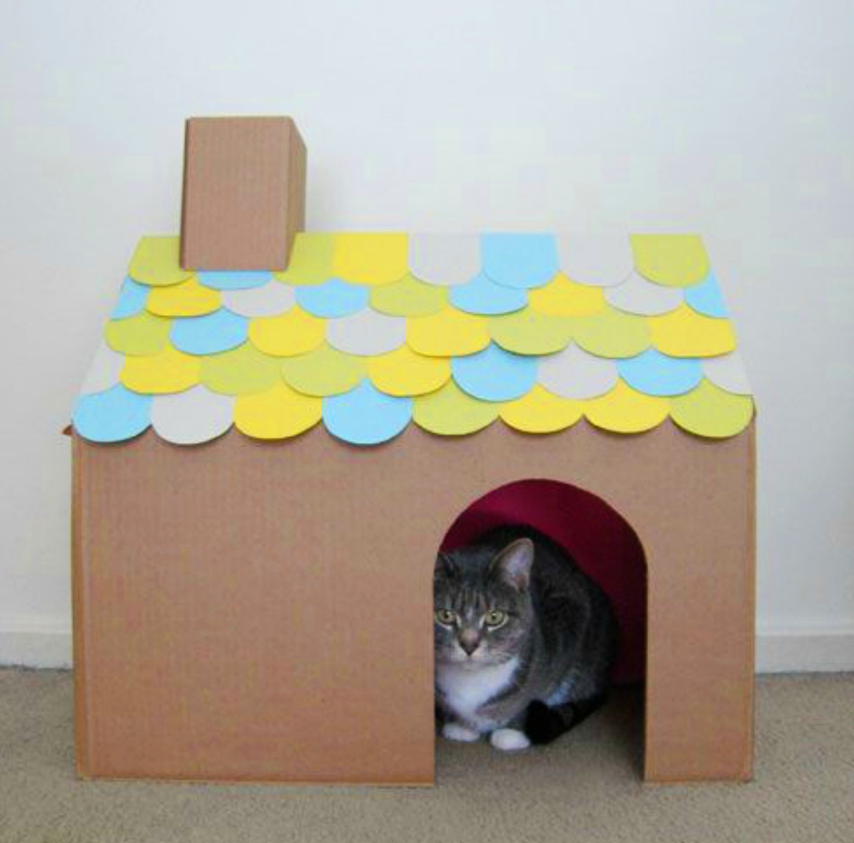 Интересные домики для кошек