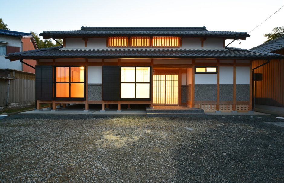 Фасады японских домов