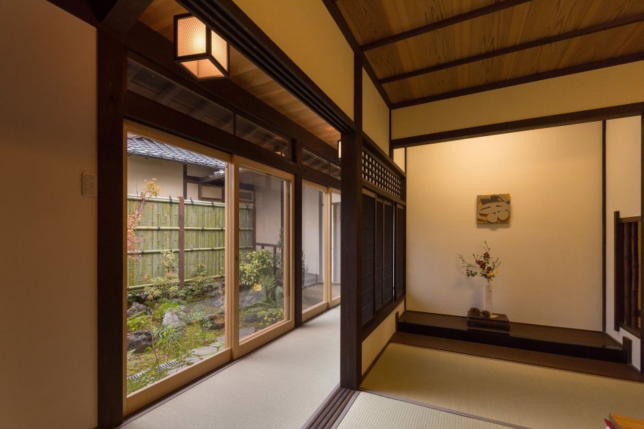 Квадратный японский дом