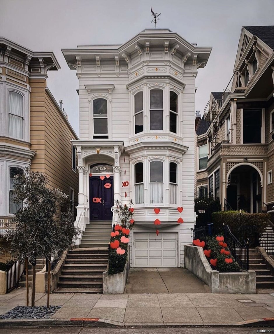 Викторианские домики Сан Франциско