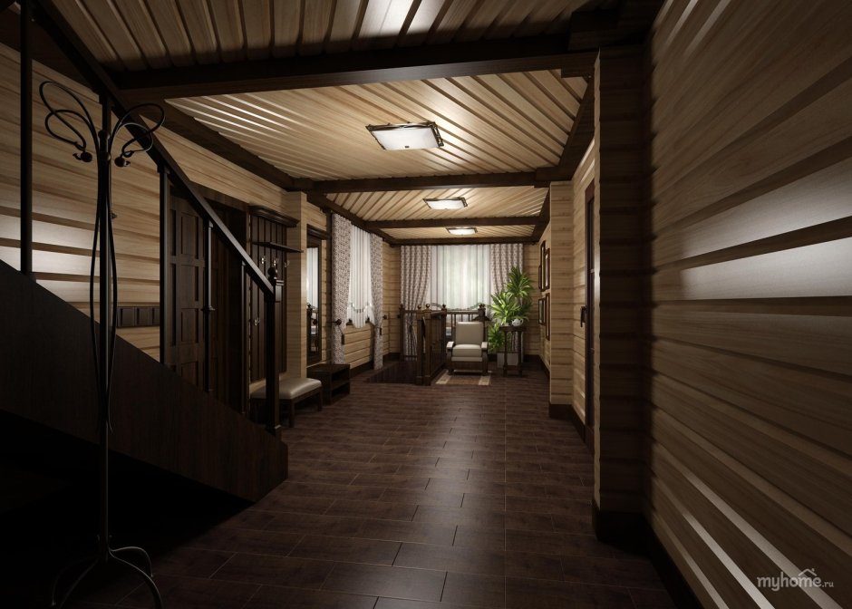 Баня в классическом стиле