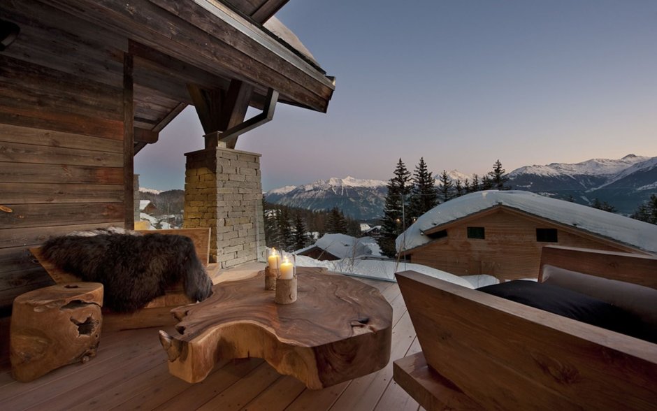 Загородная резиденция в Альпах Швейцарии