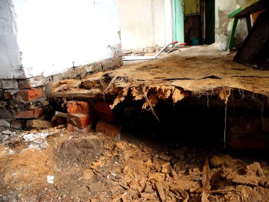 Деревянные перекрытия в старых домах