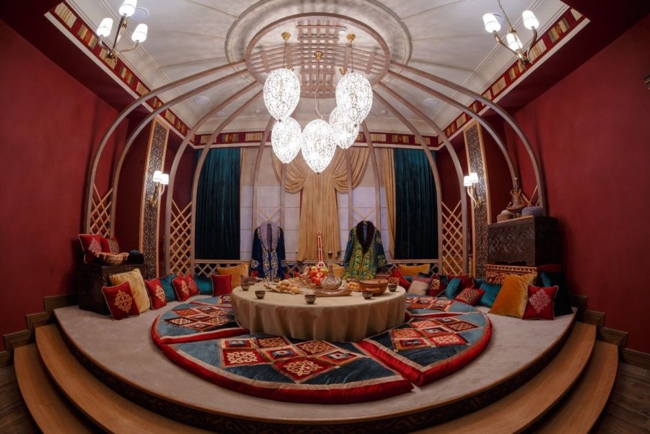 Зал гостиная в Киргизии