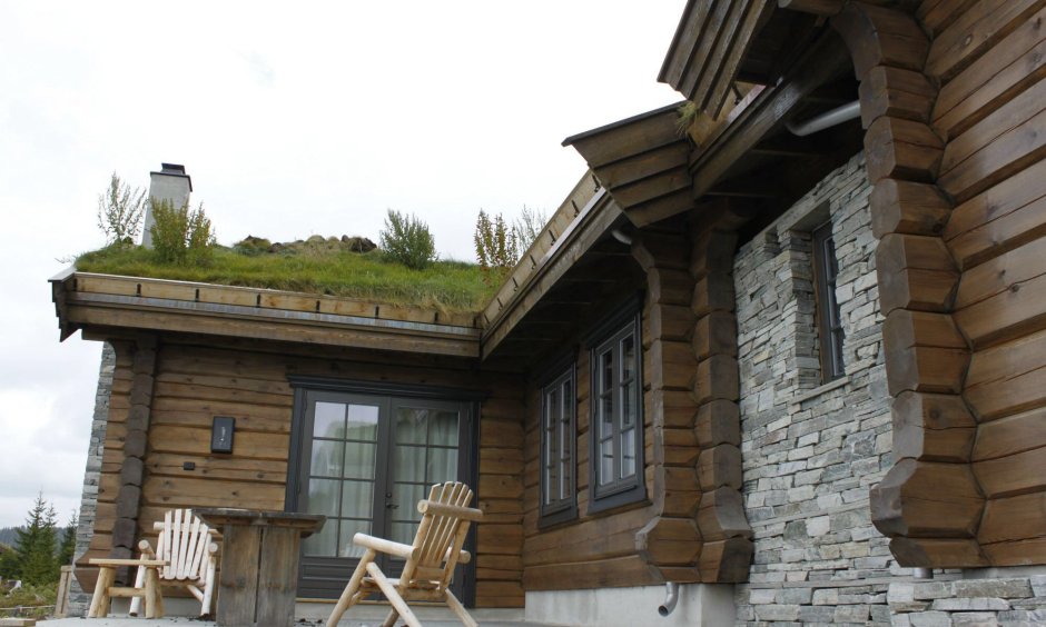 Норвежский дом из камня