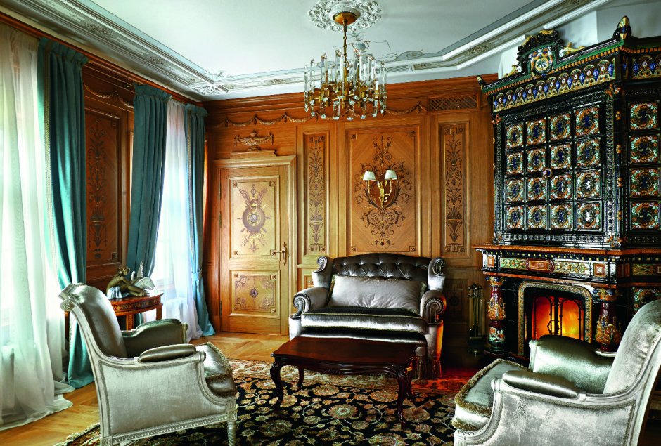 Интерьер в стиле 19 века дворянские