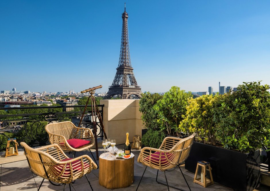 Моретти крыши Парижа