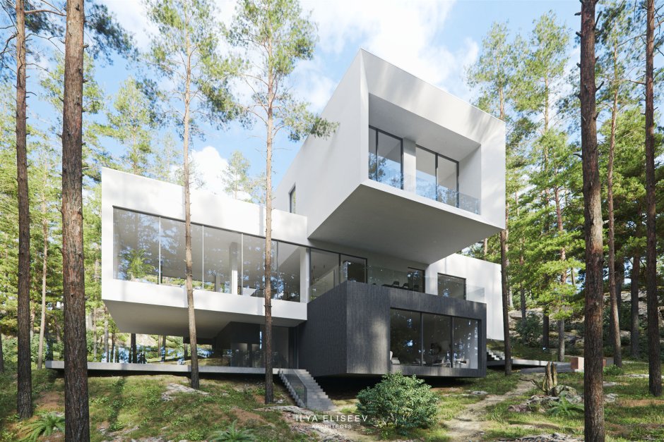 Стиль Райта Modern House