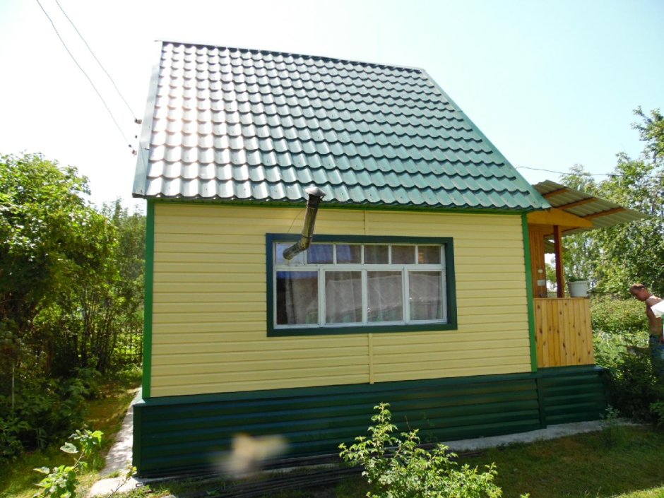 Дом с односкатной крышей в стиле лофт