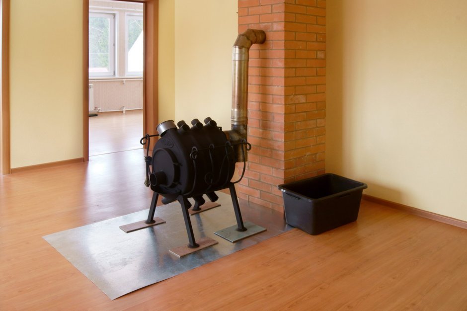 Печь булерьян в интерьере дома (28 фото)