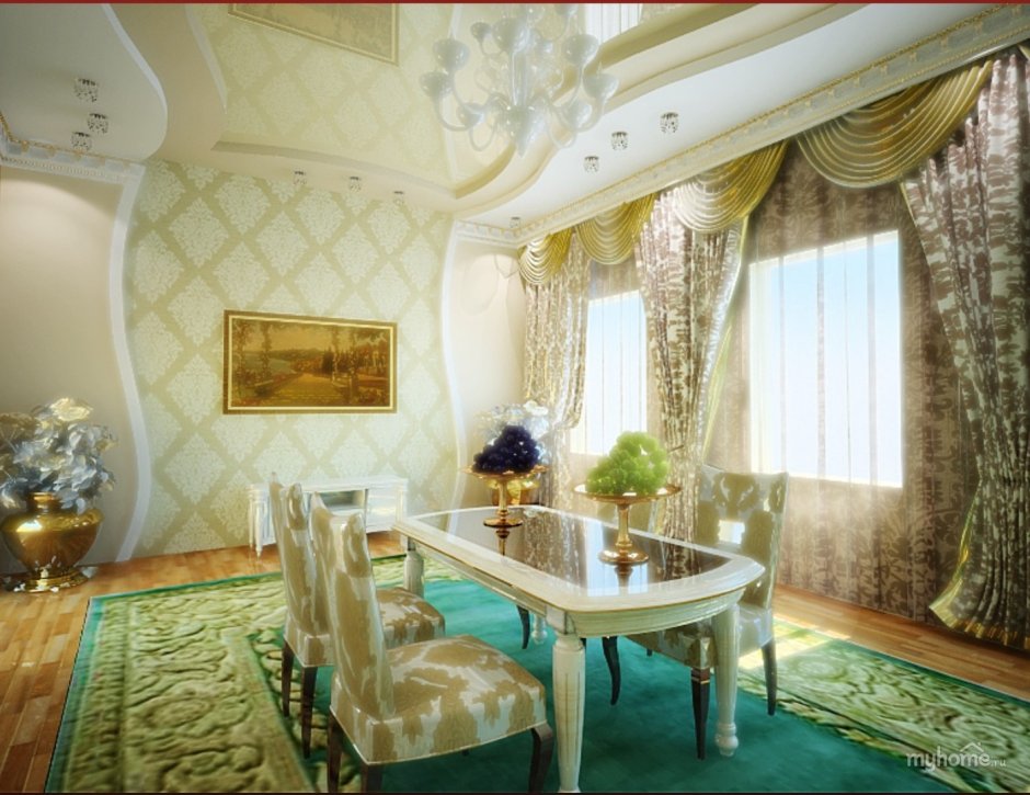 Казахский интерьер в квартире