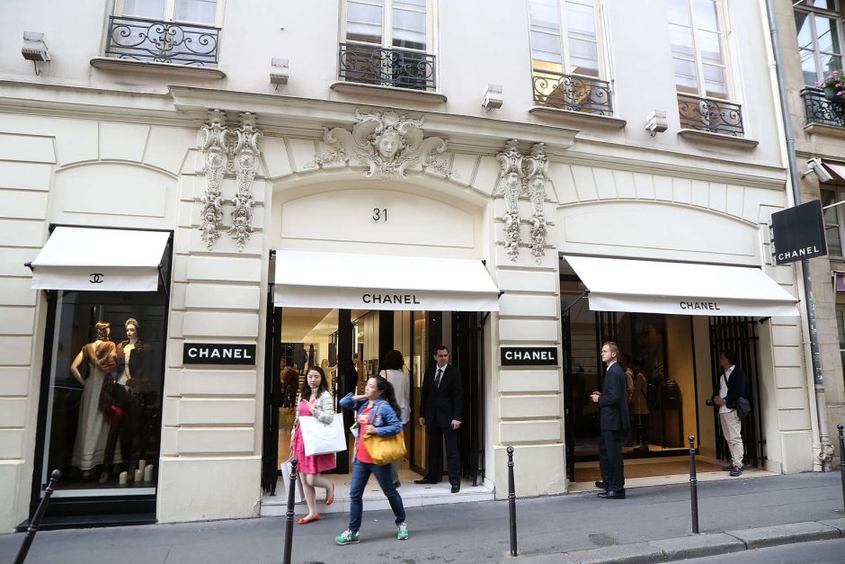 Бутик Chanel в Париже