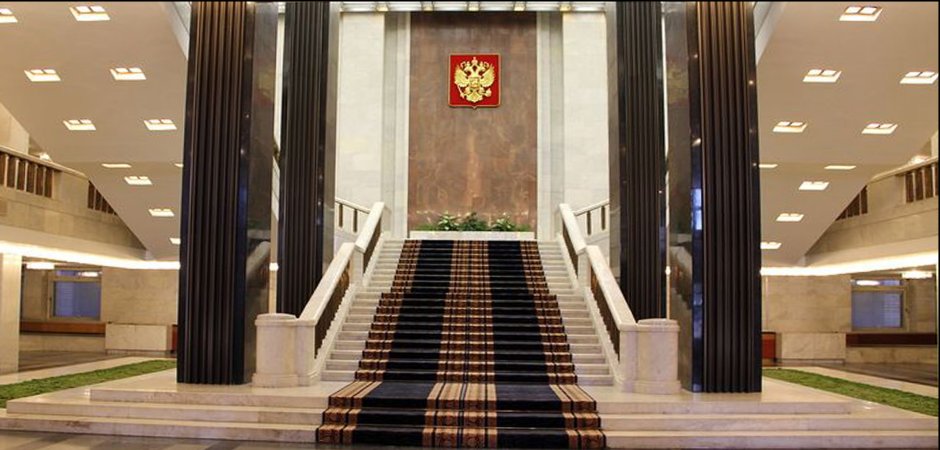 Дом правительства РФ изнутри