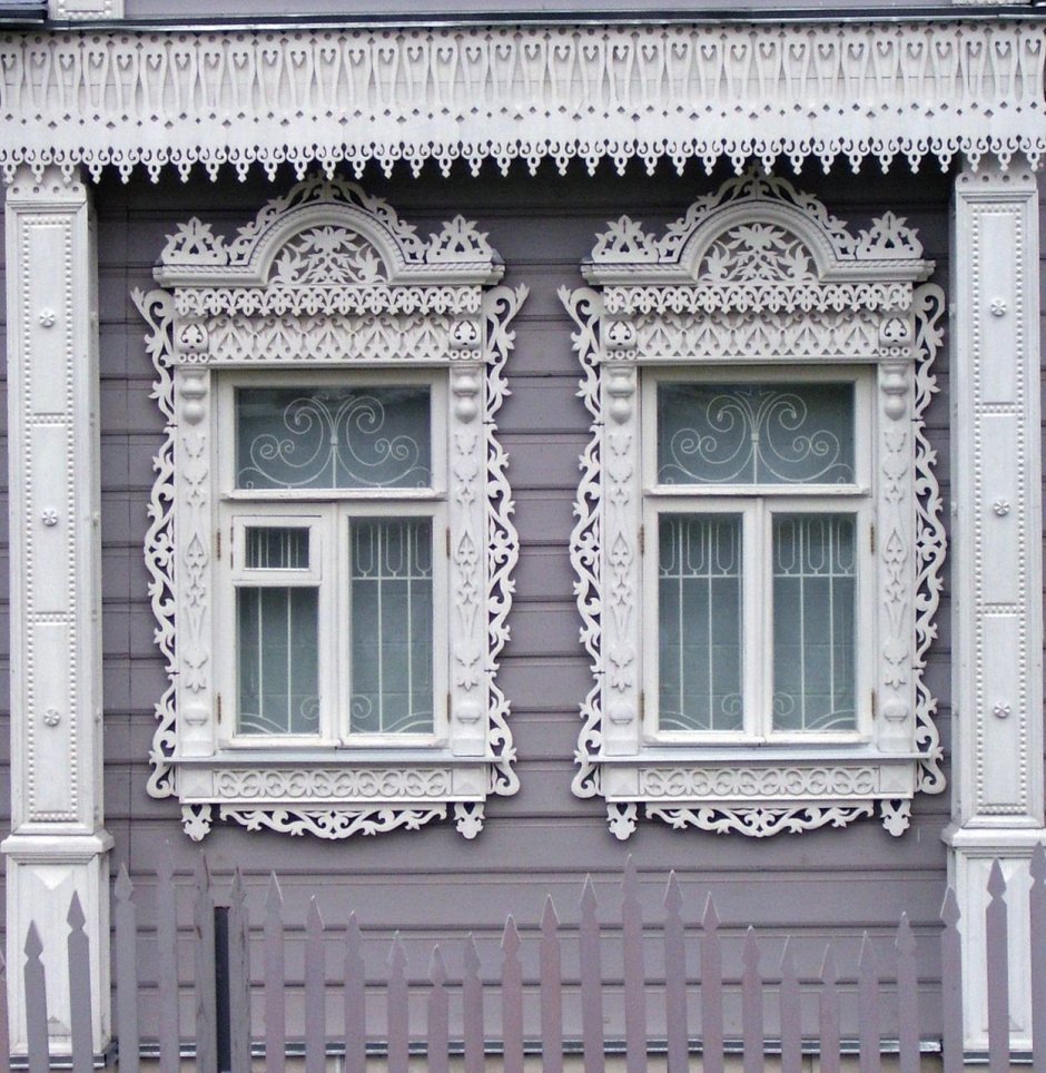 Резьба по дереву дома