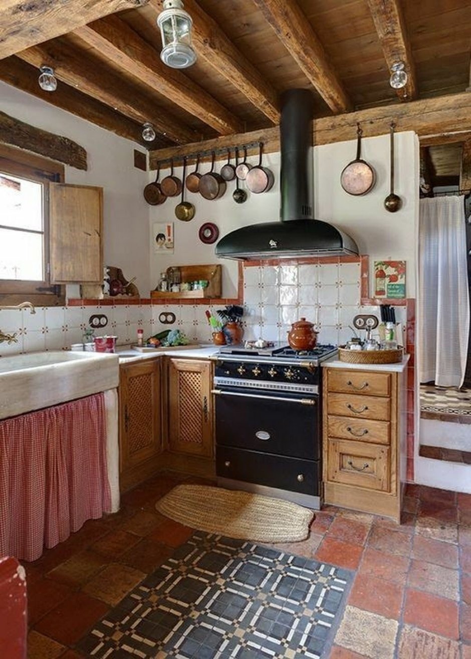 Кухня в деревенском доме