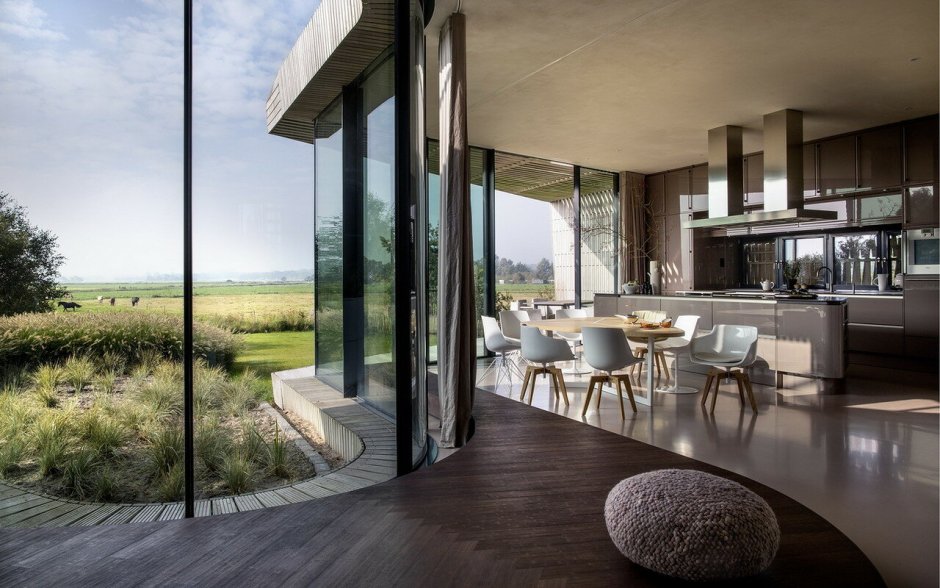 Интерьер современного дома в Голландии