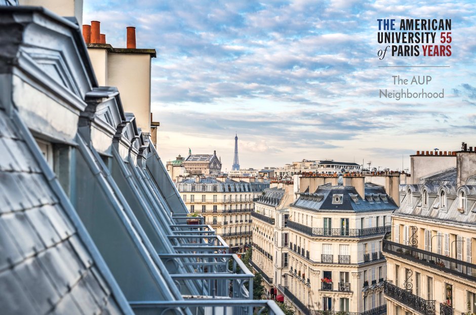 Мансарды и крыши Монмартра в Париже