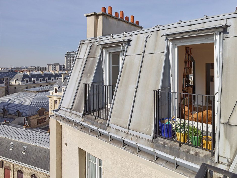 Французские мансардные окна Париж