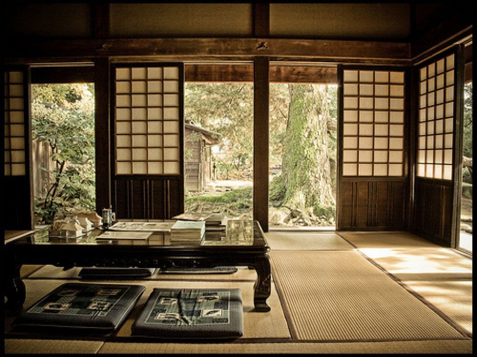 Минка японский дом Камадо