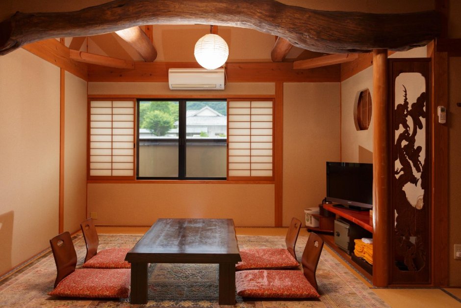 Комната отдыха в японском стиле