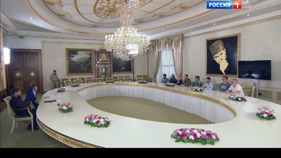 Дворец Кадырова в Грозном