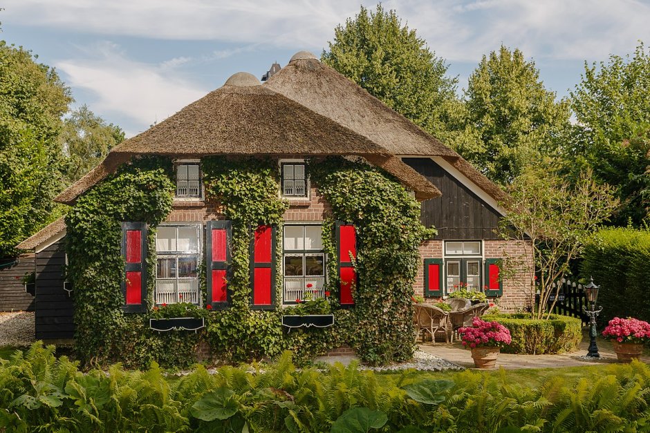 Интерьер дома в деревне в Нидерландах