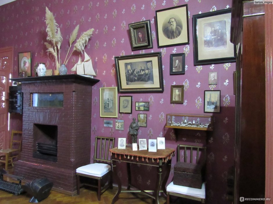 Дом-музей Чехова в Ялте кабинет