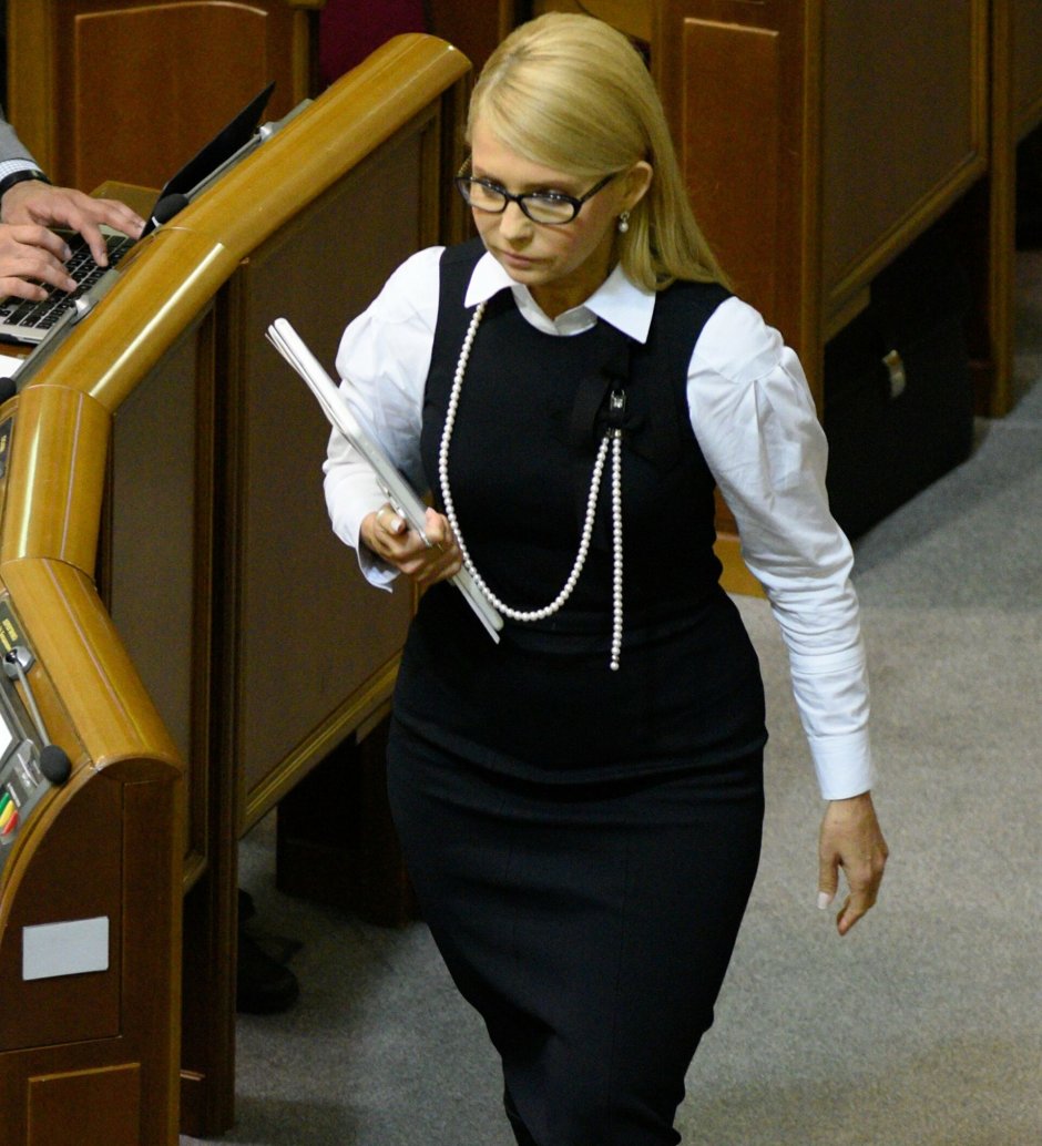 Глава партии «Батькивщина» Юлия Тимошенко